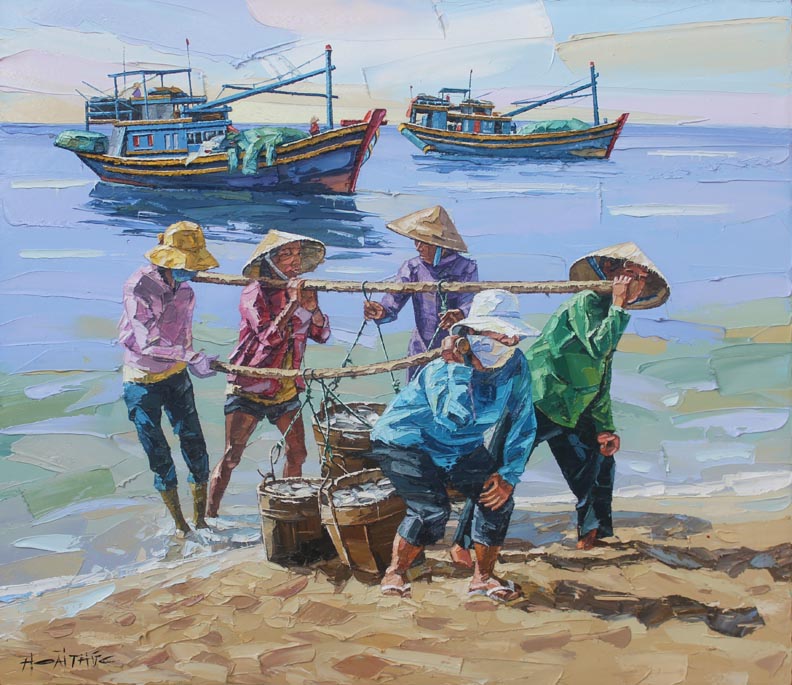 Preparing to go to the market