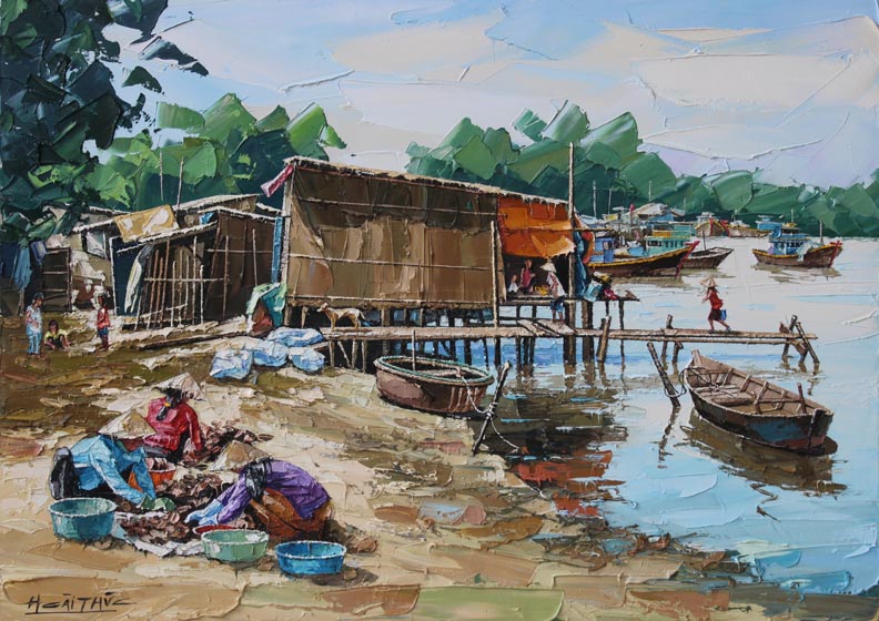 Fishing village XXIII  