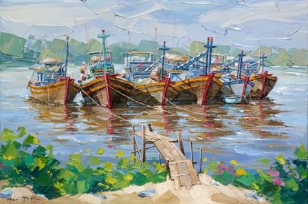 Resting boats 