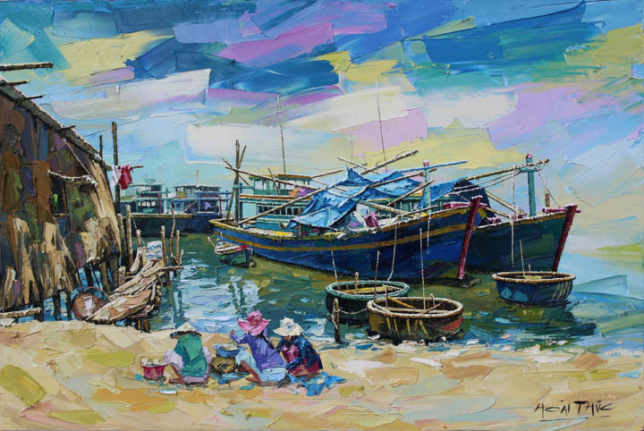 Resting boats II 