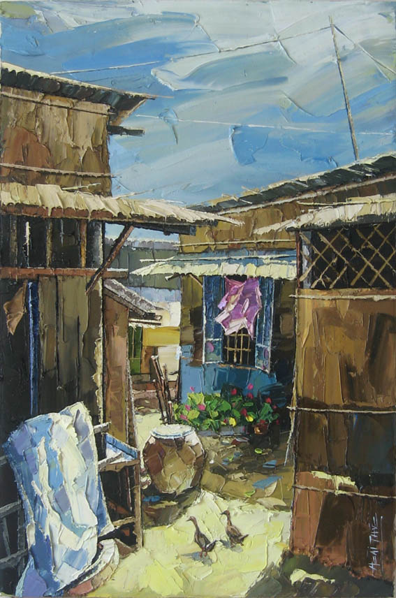 fishing village  V